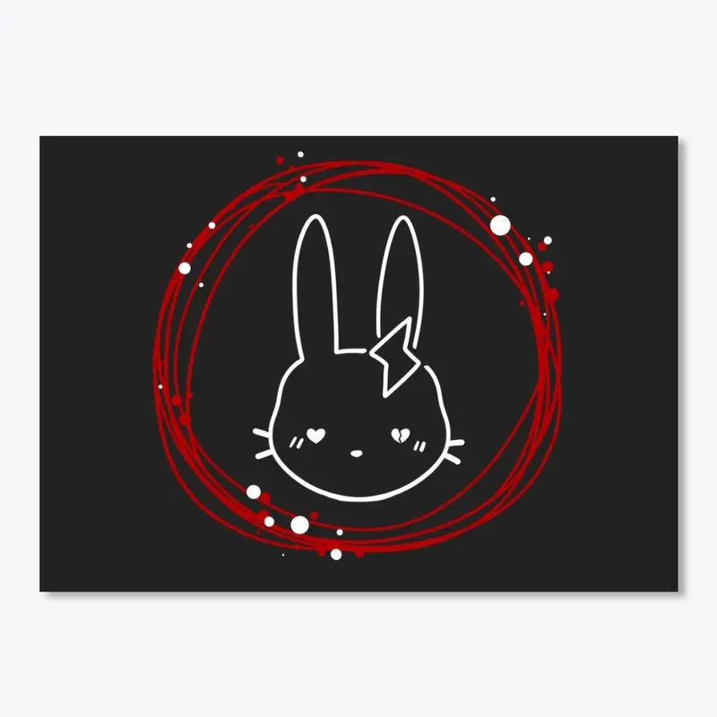 Band Klau Bunny Logo Red 